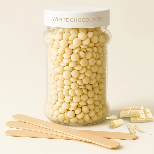 White_Chocolate_Hard_Wax_Beans_For_Women_Brazilian_Wax_For_Face_Bikini_Underarms_Body_Hair_Removal_Gentle_Stripless_Bean_Wax_For_Women_300g