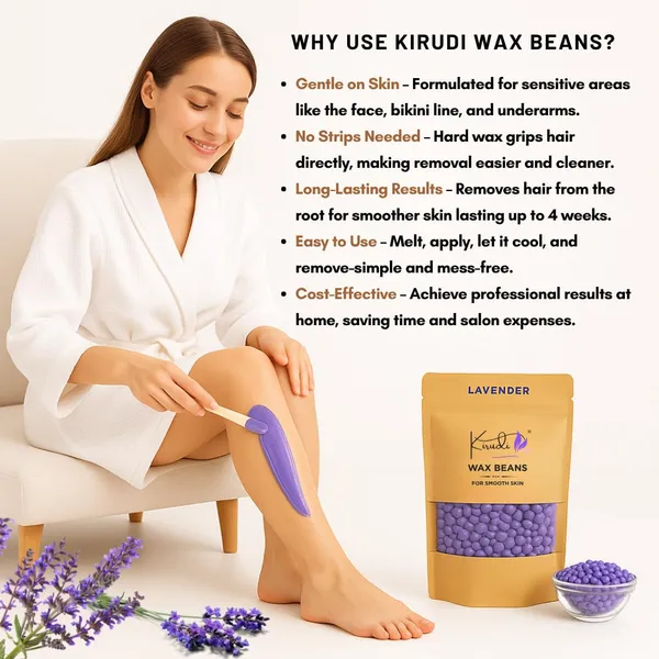 250g_Lavender_Hard_Wax_Beans_For_Women_Stripless_Hot_Wax_Beads_For_Full_Body_Hair_Removal_Gentle_Brazilian_Wax_For_Face_Bikini_Legs_Underarms_Spa_Quality_At_Home_Wax_Kit