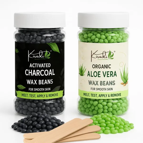 Activated_Charcoal_Aloe_Vera_Brazilian_Hard_Wax_Beans_100g_Natural_Painless_Hair_Removal_For_Women_Face_Arms_Legs_Underarms_Bikini_Area_No_Redness_With_Wooden_Spatula(Pack_of_2)