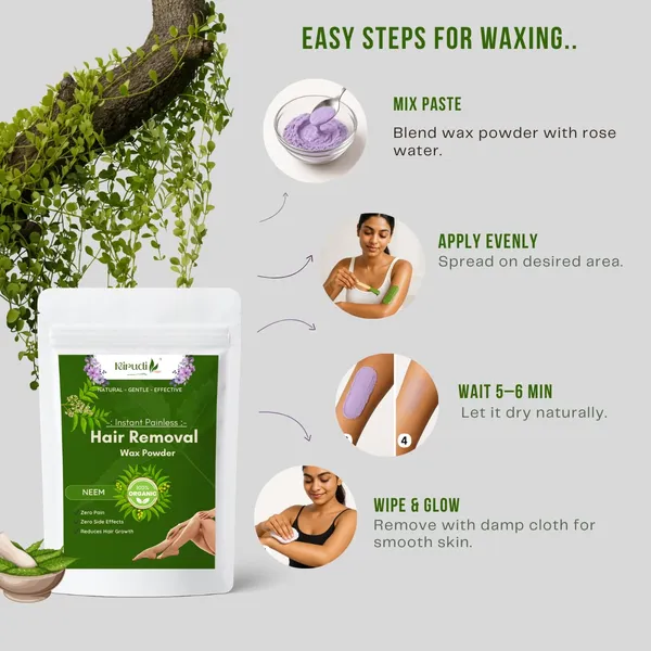 Neem_Herbal_Wax_Powder_Quick_Painless_Hair_Removal_For_Women_Men_Natural_Face_Body_Hair_Remover_Gentle_On_Skin_No_Chemicals_Or_Rashes_100g(Pack_of_2)