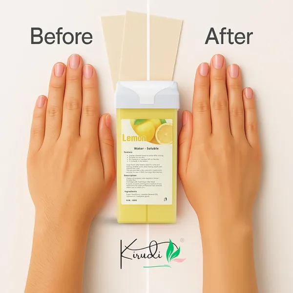 Lemon_Roll_On_Wax_Cartridge_100g_With_Wax_Strips_Professional_Hair_Removal_For_Women_Girls_Smooth_Skin_Full_Body_Arms_Legs_Bikini_Waxing_Kit(Pack_of_2)