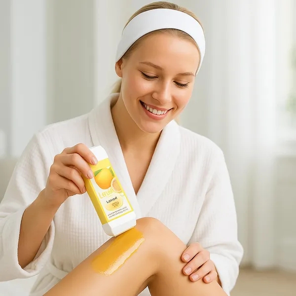 Lemon_Roll_On_Wax_Cartridge_100g_With_Wax_Strips_Professional_Hair_Removal_For_Women_Girls_Smooth_Skin_Full_Body_Arms_Legs_Bikini_Waxing_Kit(Pack_of_2)