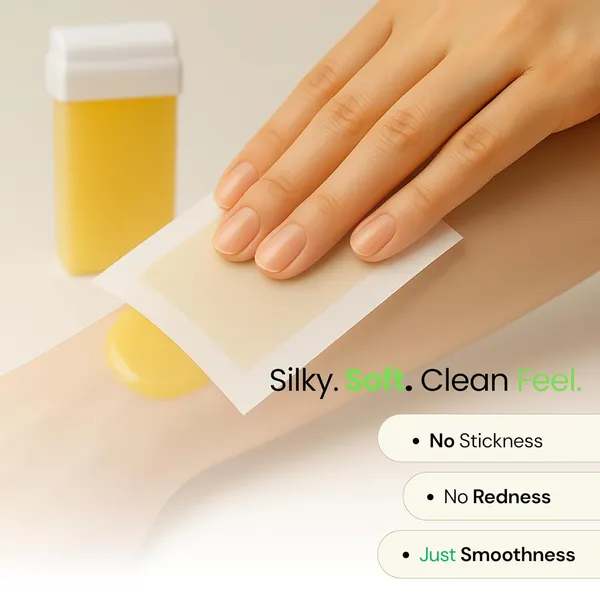 Lemon_Roll_On_Wax_Cartridge_100g_With_Wax_Strips_Professional_Hair_Removal_For_Women_Girls_Smooth_Skin_Full_Body_Arms_Legs_Bikini_Waxing_Kit(Pack_of_2)