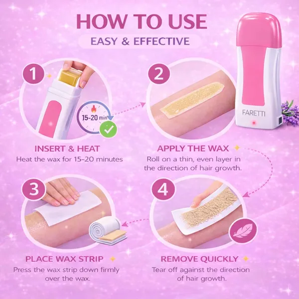 Roll_On_Wax_Heater_For_Hair_Removal_Professional_Wax_Cartridge_Heater_For_Smooth_Skin_Fast_Heating_Easy_Roll_On_Application_Suitable_For_Arms_Legs_Underarms_Bikini_Salon_Use_Home_Use