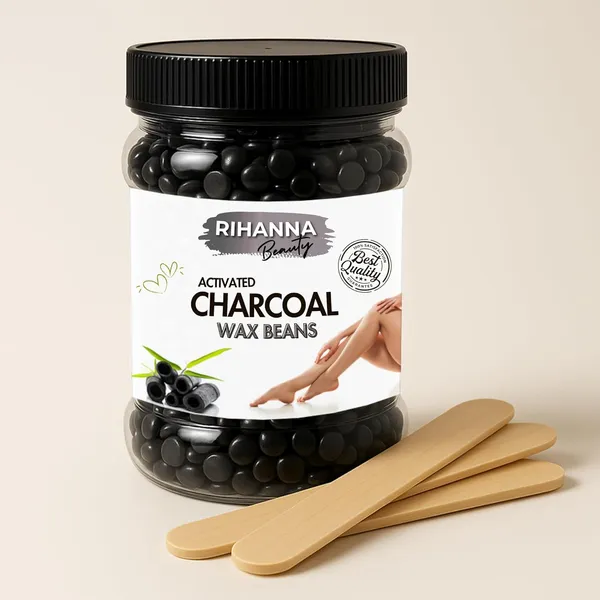 Alcohol_Free,_Paraben_Free_Charcoal_Wax_Beans_For_Unisex