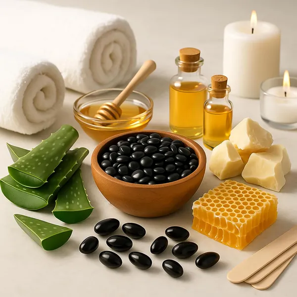 Alcohol_Free,_Paraben_Free_Charcoal_Wax_Beans_For_Unisex