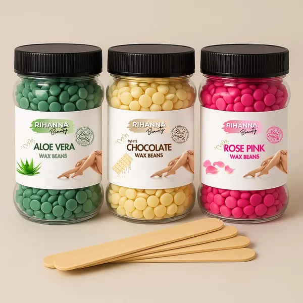Alcohol_Free,_Paraben_Free_Hard_Wax_Beans_For_Unisex_Pack_of_3_(Aloevera,_White_Chocolate,_Rose_Pink)