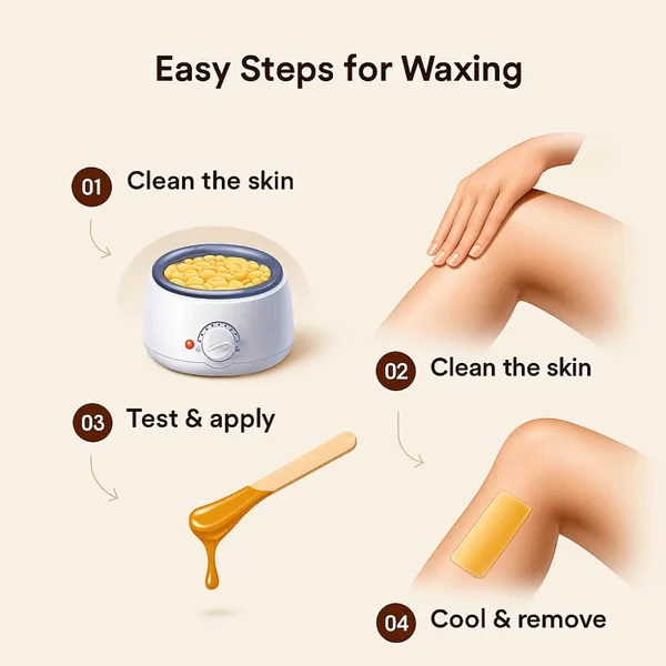 Alcohol_Free,_Paraben_Free_Silicone_Wax_Heater_+_Lavender_Wax_Beans_800g_For_Unisex
