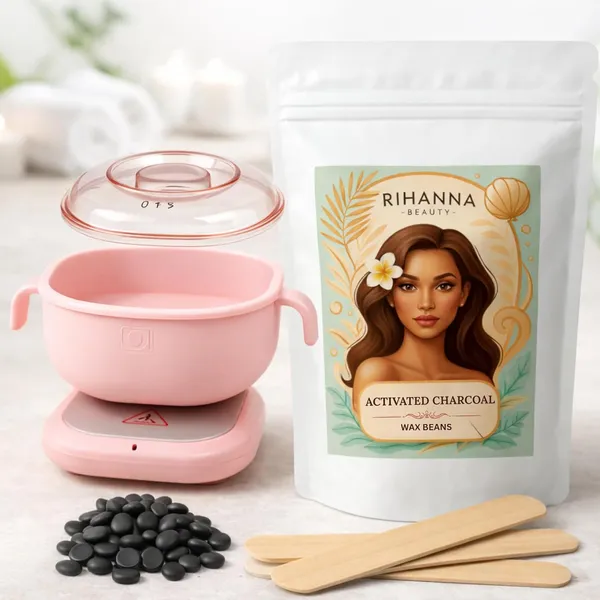 Alcohol_Free_Paraben_Free_Silicone_Wax_Heater_And_Charcoal_Wax_Beans_For_Unisex