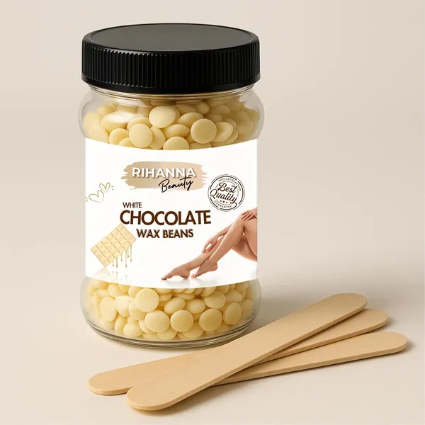 Alcohol_Free,_Paraben_Free_White_Chocolate_Wax_Beans_For_Unisex