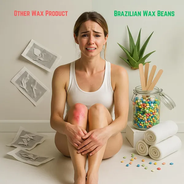 Alcohol_Free,_Paraben_Free_White_Chocolate_Wax_Beans_For_Unisex