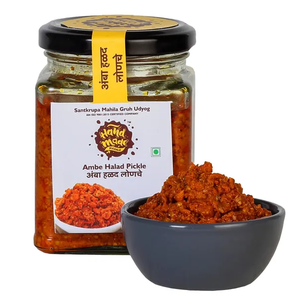 Premium_Ambe_Haldi_Pickle_(Turmeric_Pickle)__|_Light_Brown