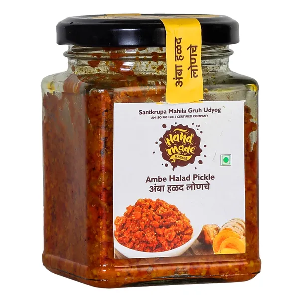 Premium_Ambe_Haldi_Pickle_(Turmeric_Pickle)__|_Light_Brown