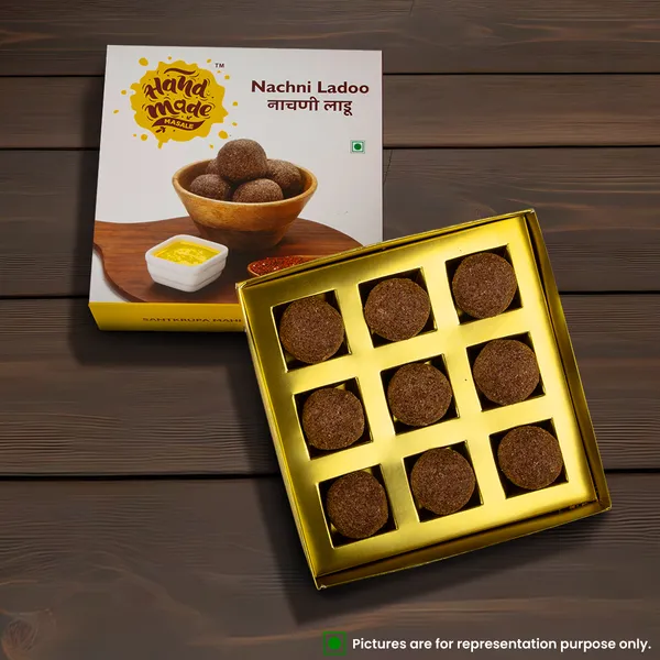 Premium_Nachani_Ladoo_Sweets___(Pack_of_2)_|_Light_Brown