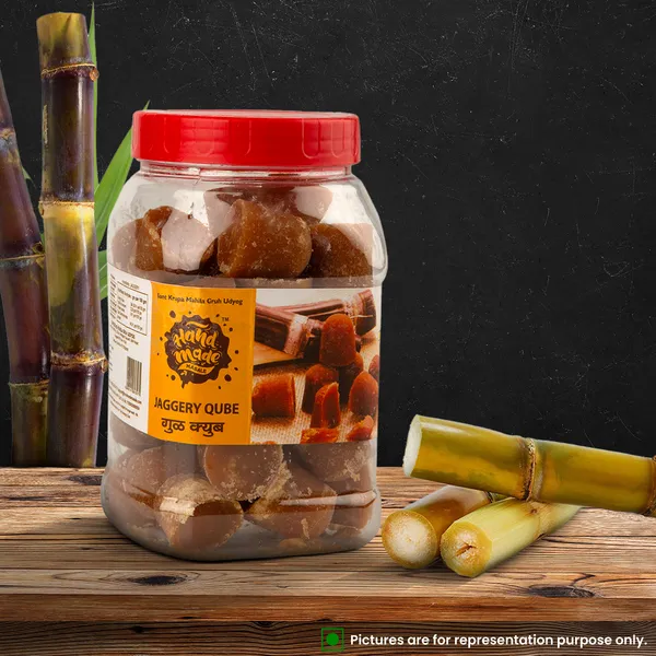 Premium_Jaggery_Cubes_Box__|_Light_Brown