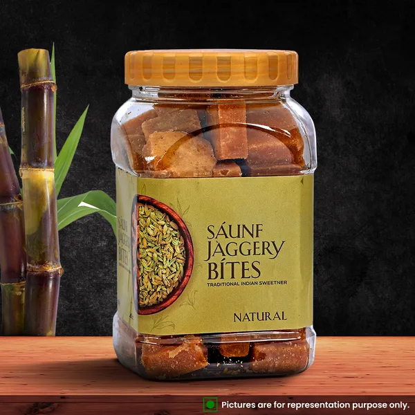 Premium_Saunf_Jaggery_Cubes_|_Light_Brown