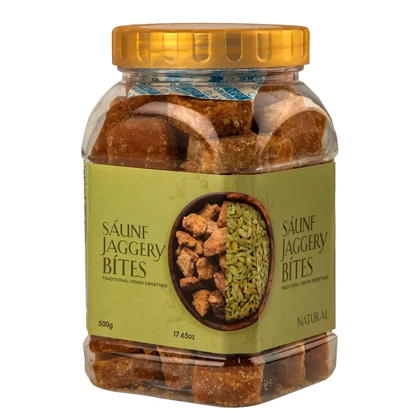 Premium_Saunf_Jaggery_Cubes_|_Light_Brown