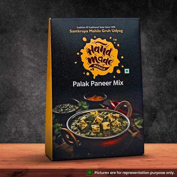 Premium_Palak_Paneer_Mix_Instant_Food___(Pack_of_2)_|_Black