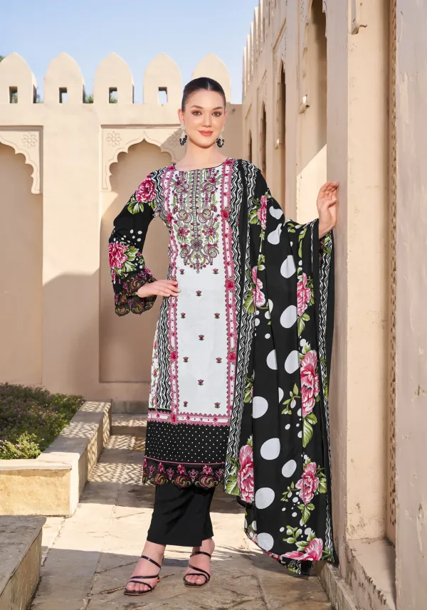 Unstitched_Black_Cambric_Cotton_Embroidered__Suit_For_Women