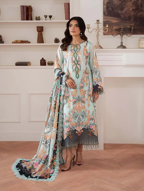 Unstitched_Mint_Green_Pure-Cotton_Embroidered__Salwar_Kameez_With_Dupatta_For_Women