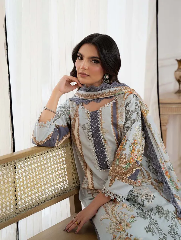 Unstitched_Buttery_White_Pure-Cotton_Embroidered__Suit_For_Women