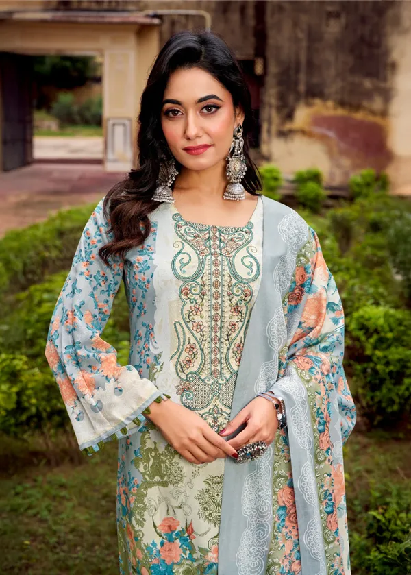 Unstitched_Ash_Grey_Cotton_Embroidered__Salwar_Kameez_With_Dupatta_For_Women