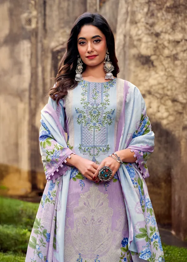 Unstitched_Lavender_Cotton_Embroidered__Salwar_Kameez_With_Dupatta_For_Women