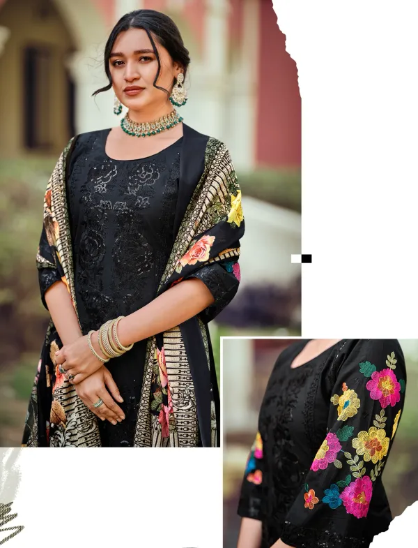 Unstitched_Pakistani_Suit_Pure_Cotton_Dress_Material_Black__Embroidered_Salwar_Kameez