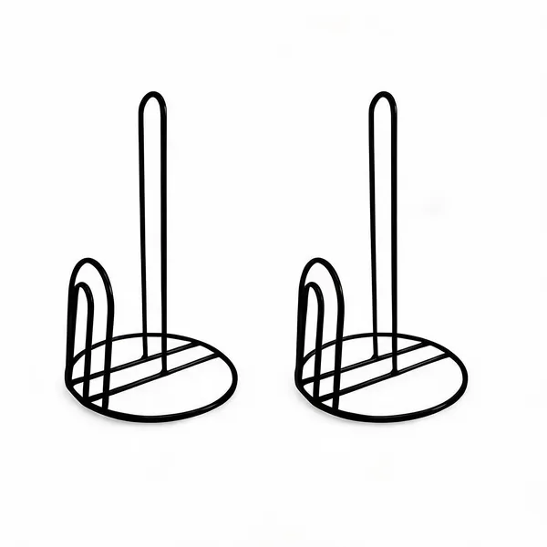 Metal_Wire_Black_Kitchen_Paper_Tissue_Roll_Holder_Stand_-_Pack_of_2