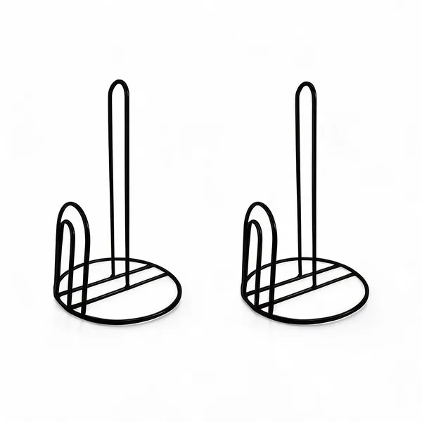 Metal_Wire_Black_Kitchen_Paper_Tissue_Roll_Holder_Stand_-_Pack_of_2