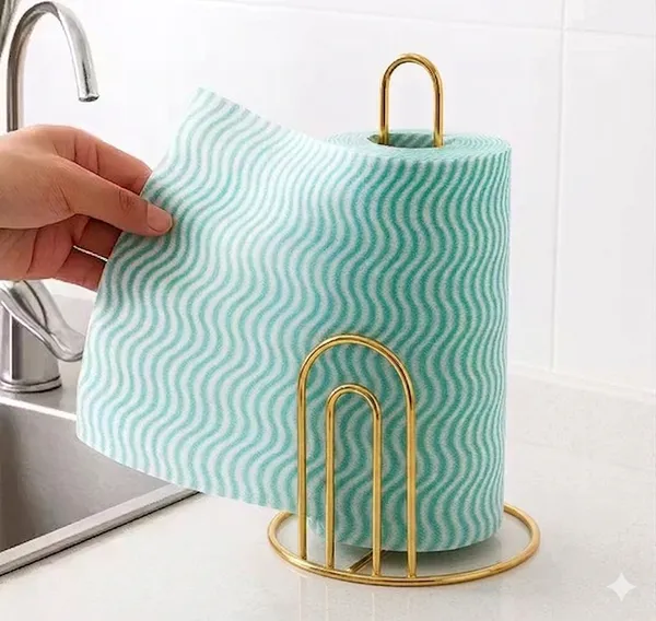 Metal_Gold_Finish_Kitchen_Paper_Tissue_Roll_Holder_Stand_-_Pack_of_2