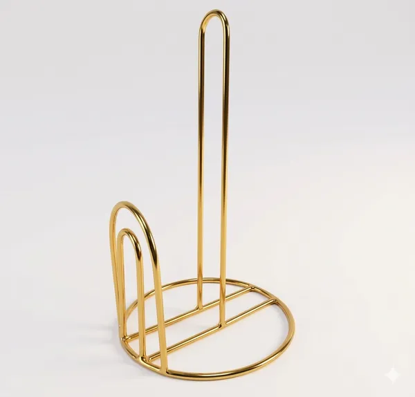 Metal_Gold_Finish_Kitchen_Paper_Tissue_Roll_Holder_Stand_-_Pack_of_2