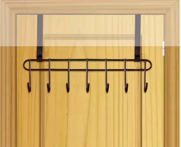 Metal_Black_Grid_Over_Door_Hook_Rack_Organizer_Pack_Of_2
