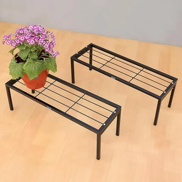 Metal_Wire_Grid_Minimalist_Black_Indoor_Outdoor_Plant_Stand