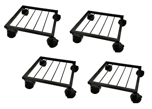 Metal_Black_Square_Rolling_Plant_Trolley_With_Wheels_Pack_Of_2