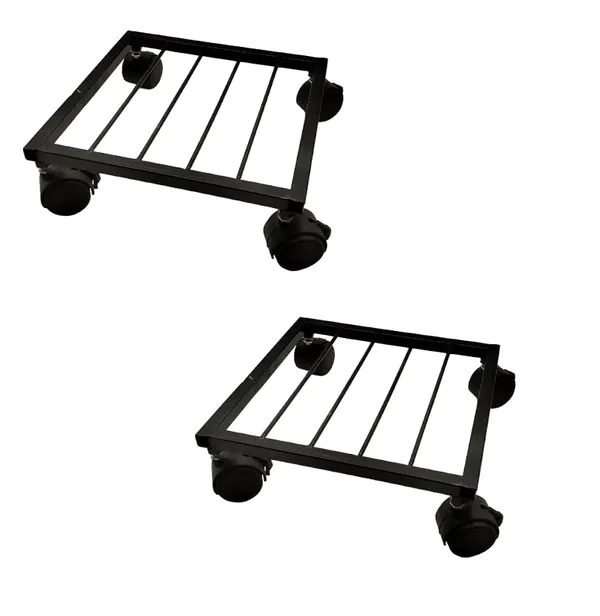 Metal_Black_Square_Rolling_Plant_Trolley_With_Wheels_Pack_Of_2