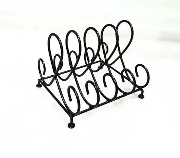 Metal_Scrollwork_4-Plate_Kitchen_Tabletop_Dish_Stand_Rack