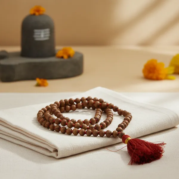 Brown_Chandan_Mala_Red_Dhaga__For_Home_And_Office