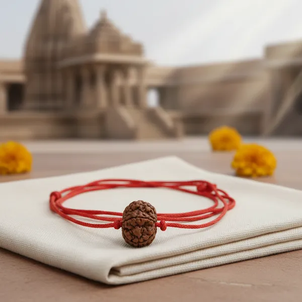 6_Mukhi_Rudraksha_Mala_Lal_Dhaga