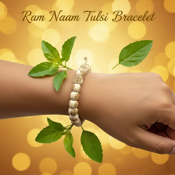 White_Ram_Naam_Tulsi_Bracelet_For_Unisex