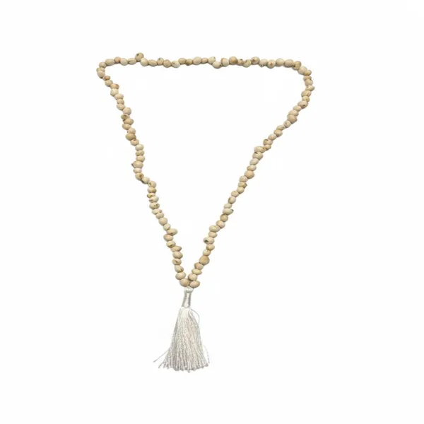 White_Chirmi_Gunja_Mala_For_Unisex