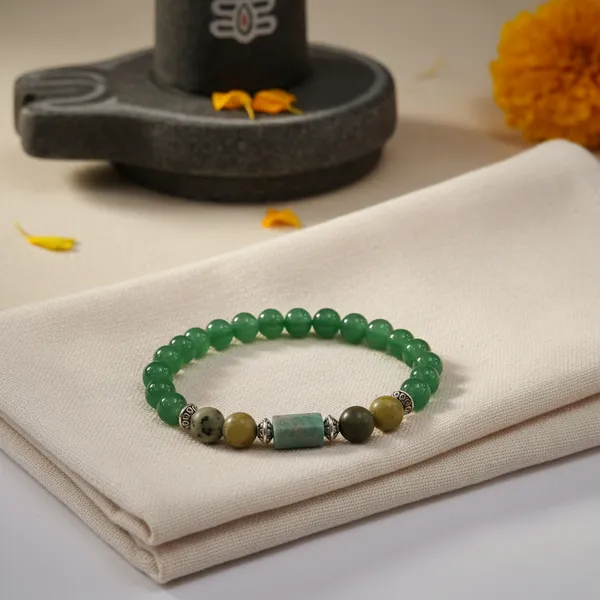 Gemini_Zodiac_Green_Aventurine_Milky_Quartz_Bracelet