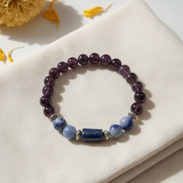 Capricorn_Zodiac_Garnet_Milky_Quartz_Bracelet