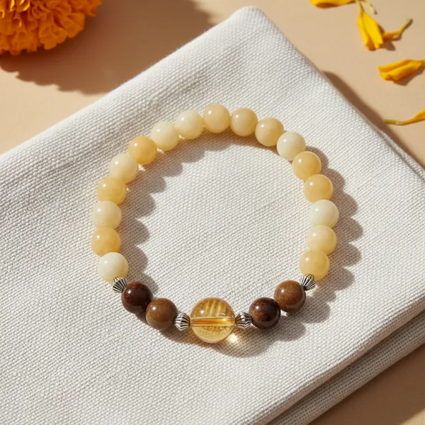 Pisces_Zodiac_Citrine_Tiger_Eye_Bracelet