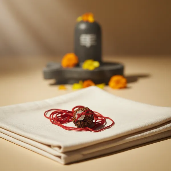 4_Mukhi_Rudraksh_With_Silver_Cap