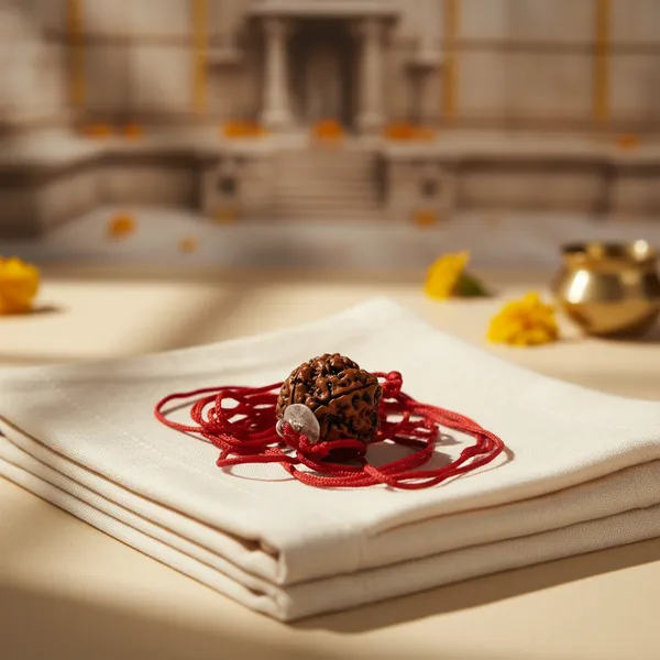 5_Mukhi_Siddhi_Rudraksha_With_Silver_Cap