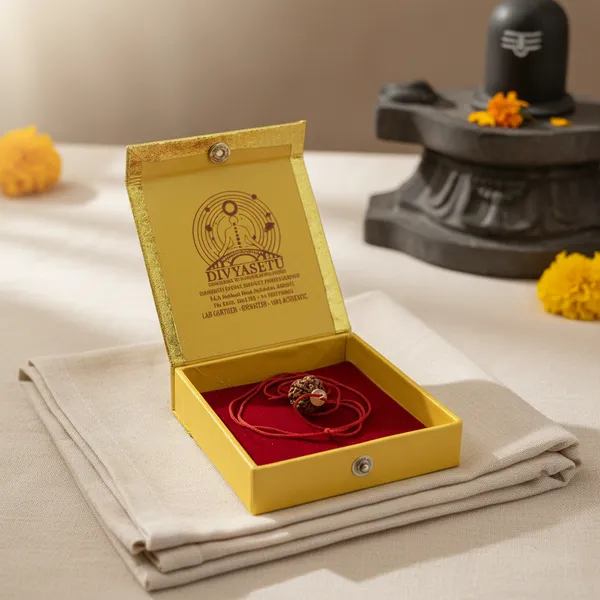 5_Mukhi_Siddhi_Rudraksha_With_Silver_Cap