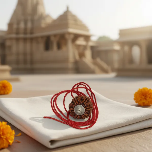 6_Mukhi_Rudraksha_With_Silver_Cap
