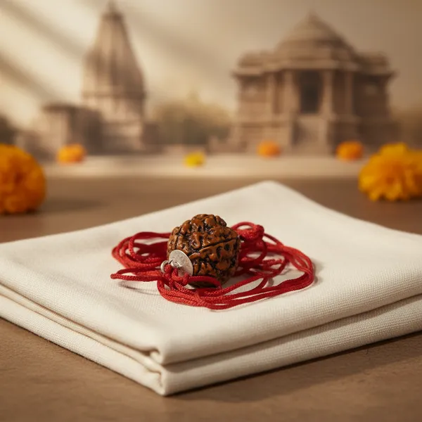 6_Mukhi_Rudraksha_With_Silver_Cap