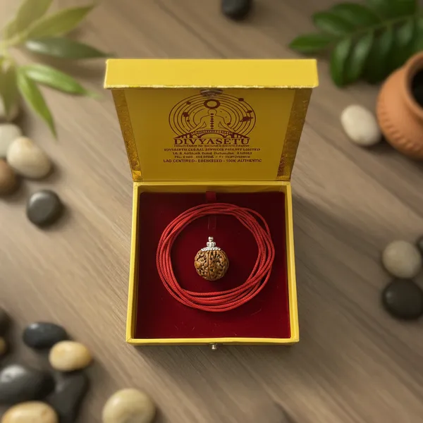 7_Mukhi_Rudraksha_With_Silver_Cap
